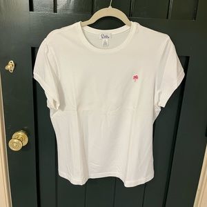Lilly Pulitzer white stretchy top!